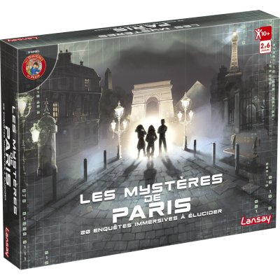 LANSAY Jeu de soci&eacute;t&eacute; -  - 75145 - Les Myst&egrave;res De Paris 10+