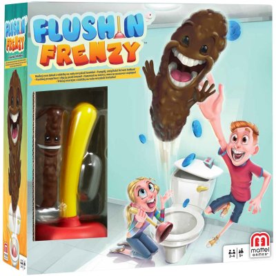 MATTEL Jeu de soci&eacute;t&eacute;  Toilettes Folie 
