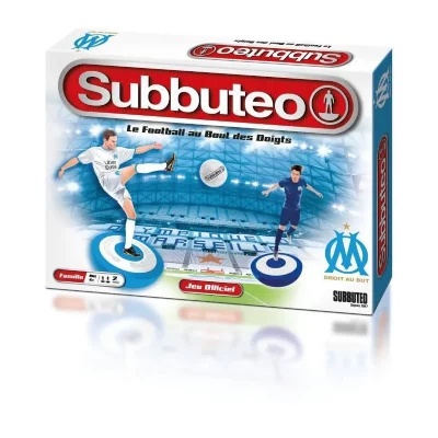 MEGABLEU Jeu de soci&eacute;t&eacute;  Subbuteo Olympique Marseille 