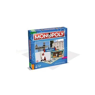 WINNING MOVES Jeu de soci&eacute;t&eacute; Monopoly Nancy 