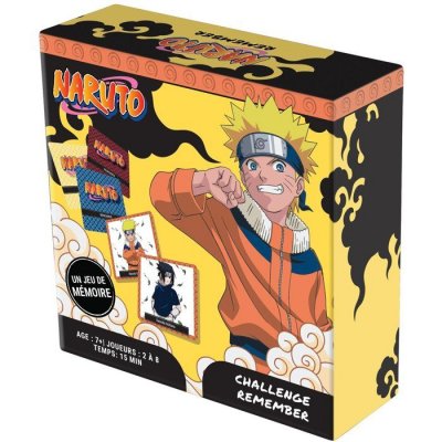 TOPI GAMES Jeu De Societe - Naruto - Remember Challenge