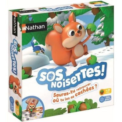 NATHAN Jeu de soci&eacute;t&eacute;  SOS Noisettes 