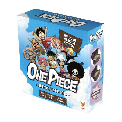 TOPI GAMES Jeu De Societe - One Piece - Remember Challenge