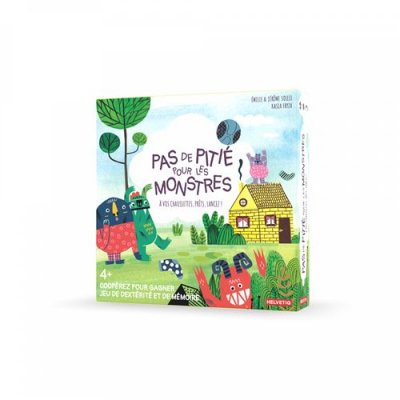 HELVETIQ Jeu de soci&eacute;t&eacute; PAS DE PITIE POUR LES MONSTRES