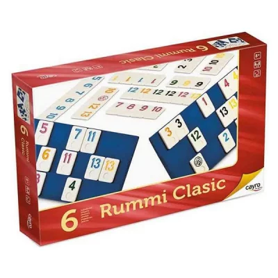 CAYRO Jeu de soci&eacute;t&eacute; pour toute la famille - Big 6 joueurs Rummi. Jeu