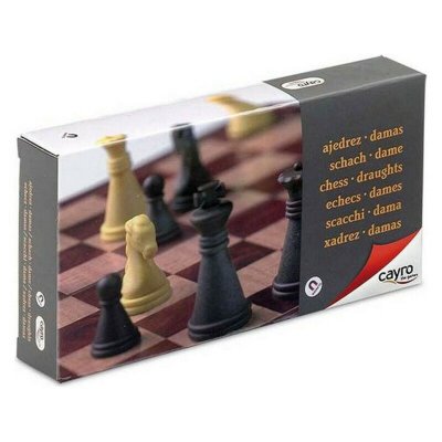 CAYRO Jeu de soci&eacute;t&eacute; pour toute la famille - &Eacute;checs-dames magn&eacute;tique