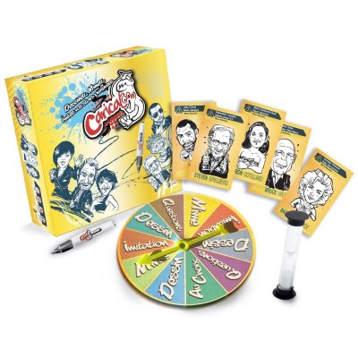 RIVIERA GAMES Jeu de soci&eacute;t&eacute;  Caricatoon 