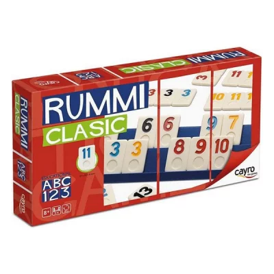 CAYRO Jeu de soci&eacute;t&eacute; Rummi classique  - Multicolore - 19x35x5 cm