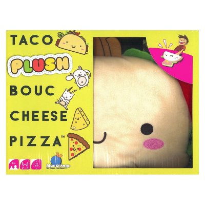 BLUE ORANGE Jeu de soci&eacute;t&eacute; TACO PLUSH BOUC CHEESE PIZZA