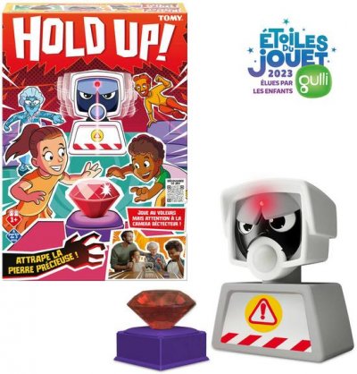 TOMY Jeu de soci&eacute;t&eacute; -  - Hold Up ! - Enfant - Mixte - Blanc
