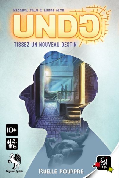 GIGAMIC Jeu de soci&eacute;t&eacute; UNDO: Ruelle Pourpre  