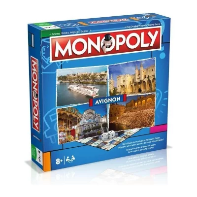 WINNING MOVES Jeu de soci&eacute;t&eacute;  Monopoly Avignon 