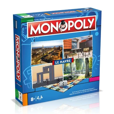 WINNING MOVES Jeu de soci&eacute;t&eacute;  Monopoly Le Havre 