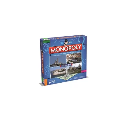 WINNING MOVES Jeu de soci&eacute;t&eacute;  Monopoly Marseille 