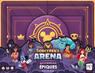 ASMODEE Jeu de strat&eacute;gie  Disney Sorcerer&rsquo;s Arena Alliances Epiques
