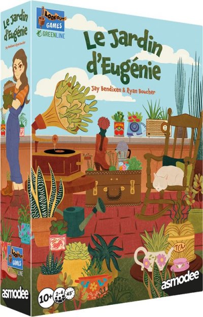 ASMODEE Jeu de strat&eacute;gie  Le Jardin d'Eug&eacute;nie