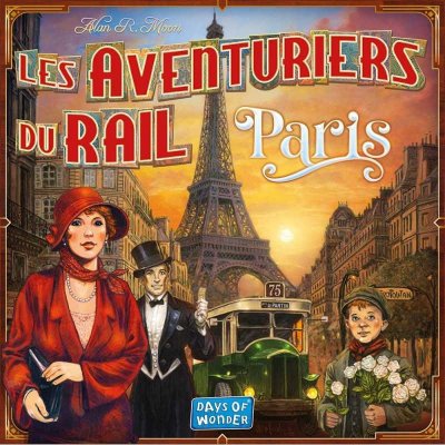 ASMODEE Jeu de strat&eacute;gie  Les Aventuriers du Rail Paris