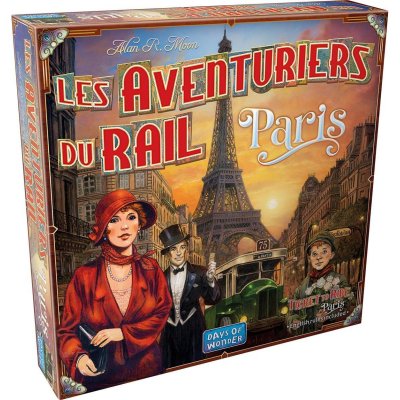 ASMODEE Jeu de strat&eacute;gie  Les Aventuriers du Rail Paris