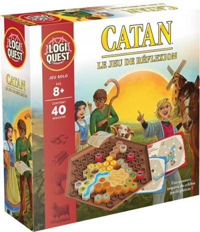ASMODEE Jeu de strat&eacute;gie  Logiquest Catan 