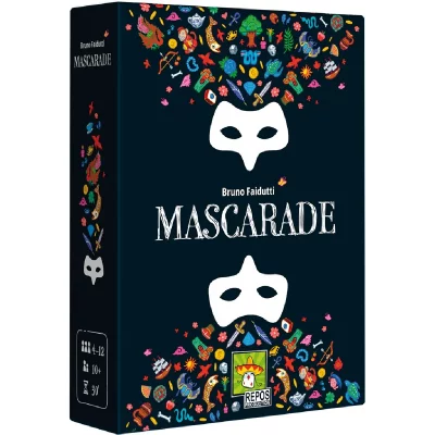 ASMODEE Jeu de strat&eacute;gie  Mascarade V2 Multicolore