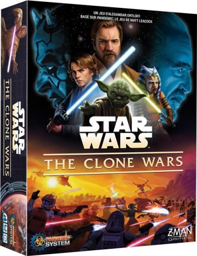ASMODEE Jeu de strat&eacute;gie  Star Wars Clone Wars Pandemic System