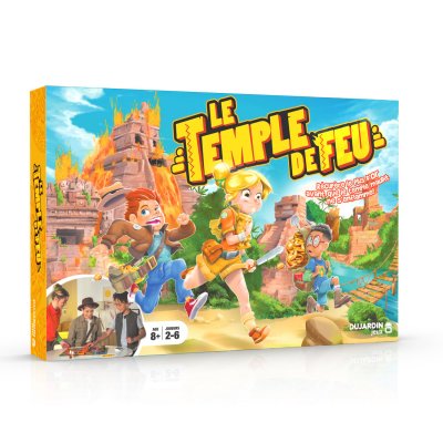 DUJARDIN Jeu de strat&eacute;gie  Le temple de feu 