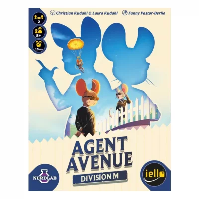 IELLO Jeu de strat&eacute;gie  Agent Avenue Division M Extension