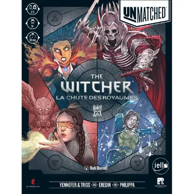 IELLO Jeu de strat&eacute;gie  Unmatched The Witcher La Chute des Royaumes
