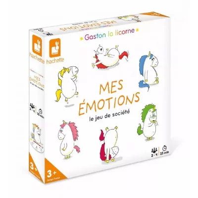 JANOD Jeu de strat&eacute;gie  Gaston La Licorne Mes &eacute;motions
