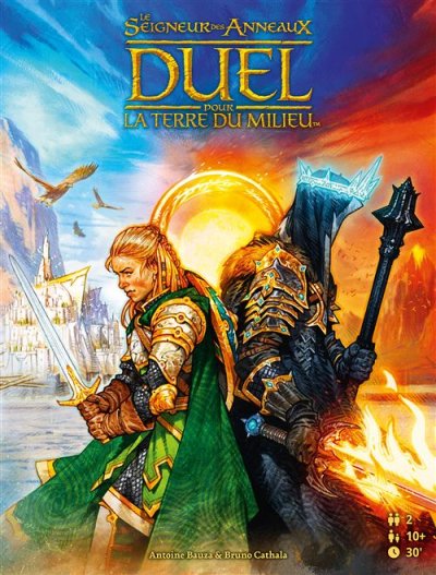 ASMODEE Jeu de strat&eacute;gie Le Seigneur des Anneaux Duel pour la Terre du Milieu