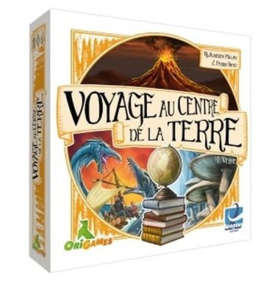 ORIGAMES Jeu de strat&eacute;gie  Voyage au centre de la Terre 