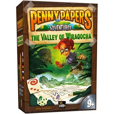 DUDE GAMES Jeu de strat&eacute;gie Penny Papers Adventures Valley of Wiraqocha