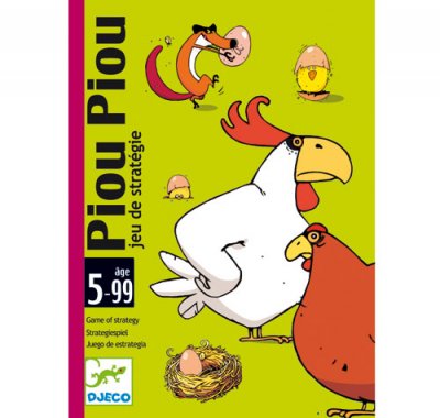 DJECO Jeu de Strat&eacute;gie Piou Piou 