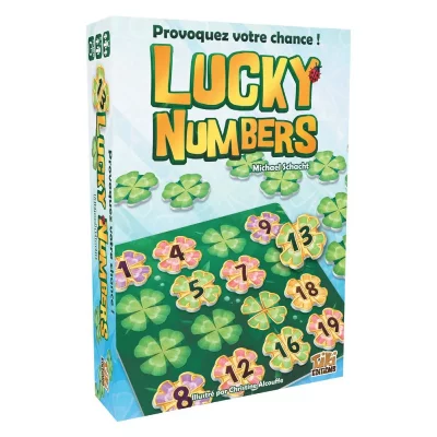 TIKI EDITIONS Jeu de strat&eacute;gie Tiki Edition Lucky Numbers 