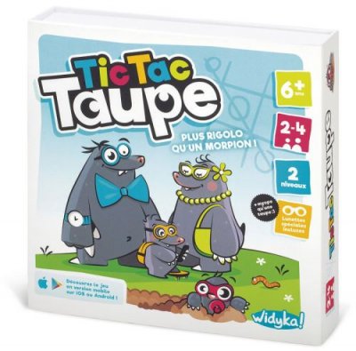 WIDYKA Jeu de strat&eacute;gie  Tic Tac Taupe