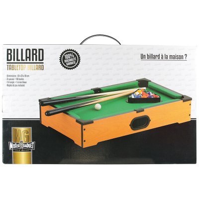 MISTER GADGET Jeu de table  Billard