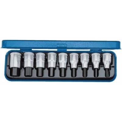 GEDORE Jeu De Tournevis 1/2" 9 Pi&egrave;ces Isk Inch