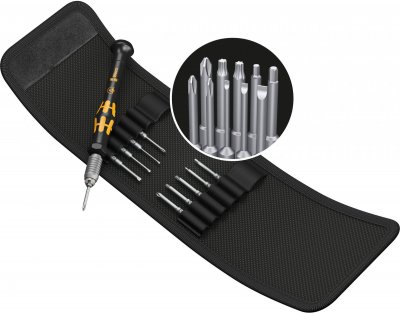 WERA Jeu de tournevis &eacute;lectroniques ESD, 11 pi&egrave;ces