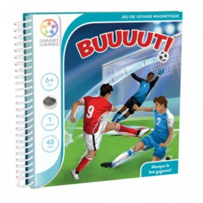 SMART GAMES Jeu de voyage SmartGame : Buuut ! D&eacute;fis de football pour tous - Neuf
