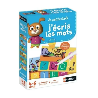 NATHAN Jeu d&eacute;couverte J&rsquo;&eacute;cris les mots 