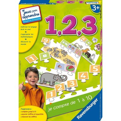 RAVENSBURGER Jeu &eacute;ducatif 1,2,3 