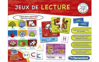 CLEMENTONI Jeu &eacute;ducatif : jeux de lecture