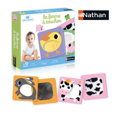 NATHAN Jeu &eacute;ducatif La Ferme &agrave; toucher 