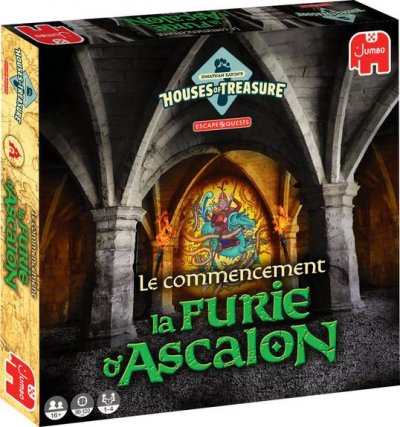 DUJARDIN Jeu &Eacute;ducatif Le Commencement, La Furie D'ascalon Jumbo - La Bo&icirc;te