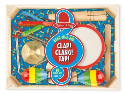 MELISSA & DOUG Jeu &eacute;ducatif orchestre en bo&icirc;te 
