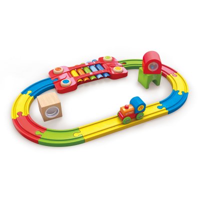 HAPE Jeu enfant circuit de train musical set