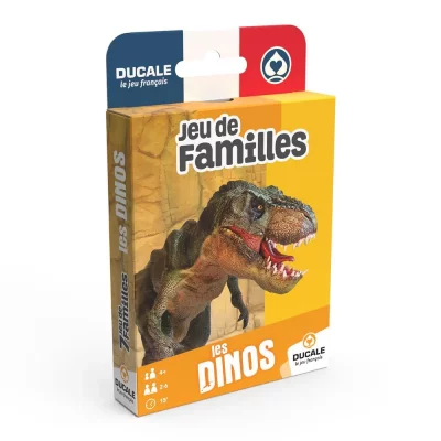 CARTAMUNDI Jeu Enfants Ducale - Jeu De Famille Dinosaures - Eco Format - 10007391
