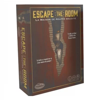 RAVENSBURGER Jeu Escape the Room La maison de poup&eacute;e maudite 