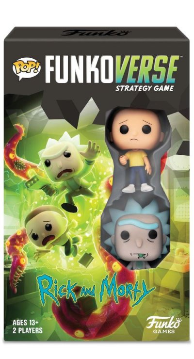 FUNKO Jeu verse Rick Et Morty - Version Fran&ccedil;aise