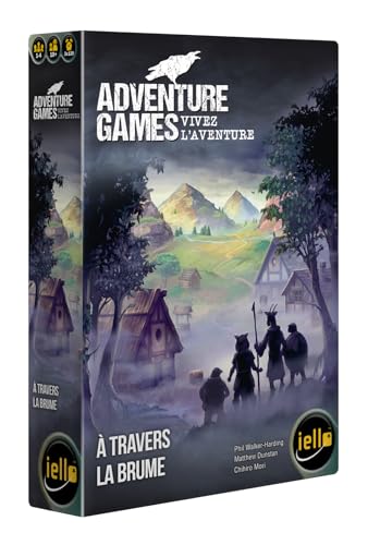 IELLO Jeu  Adventure Games : A Travers la Brume- - Jeu de soci&eacute;t&eacute;